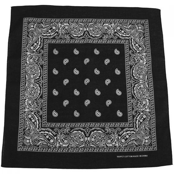 MFH bandana in cotone nero