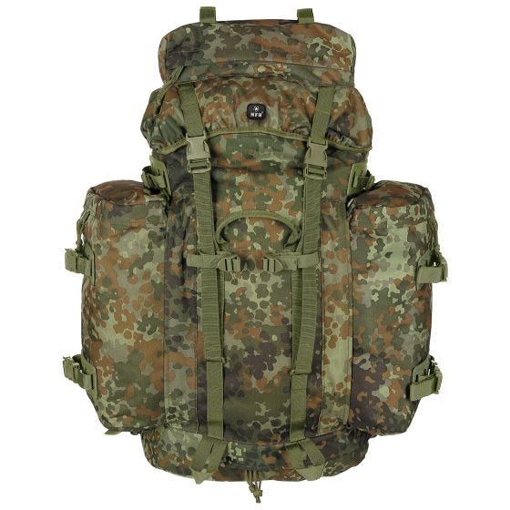 MHF zaino da montagna esercito tedesco 80L in Flecktarn