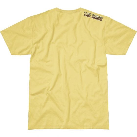 7.62 Design T-Shirt Don't Tread On Me in giallo