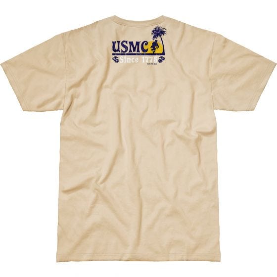 7.62 Design T-Shirt USMC Beach Party in Sand