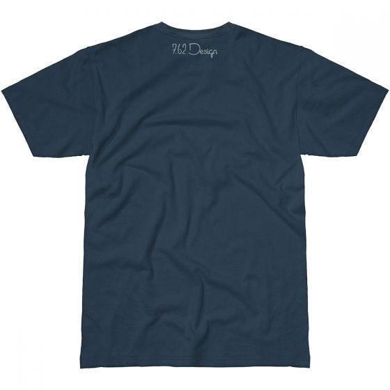 7.62 Design T-Shirt Aunt Samantha in Indigo Blue