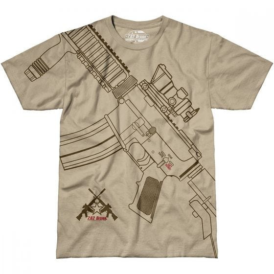 7.62 Design T-Shirt Get Some in Sand