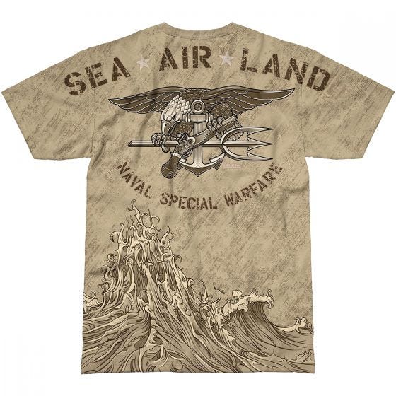 7.62 Design T-Shirt USN Seals Naval Special Warfare in Sand