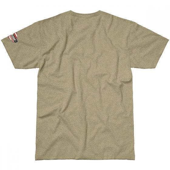 7.62 Design T-Shirt Warfighters Execute Policy in cachi Heather