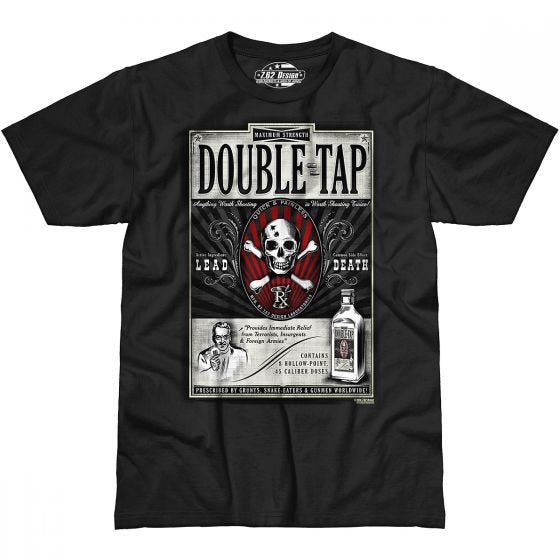 7.62 Design Double Tap Maglietta Nera
