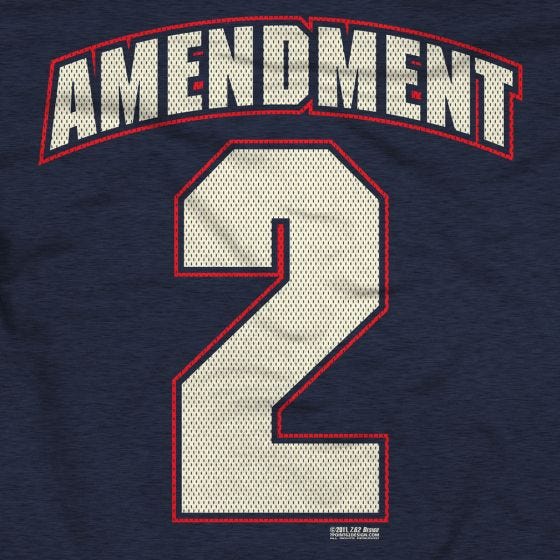 7.62 Design felpa con cappuccio 2nd Amendment Freedom in Navy Heather