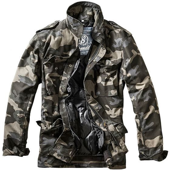 Brandit giacca M-65 Classic in Dark Camo