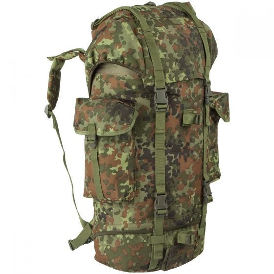 MHF zaino esercito tedesco 65L in Flecktarn