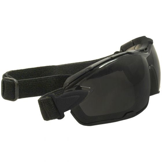Swiss Eye occhiali da sole Detection - lenti fumo + trasparenti / montatura in gomma nera