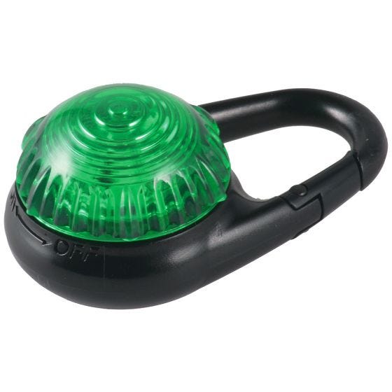 Adventure Lights Guardian luce con gancio Tag-It in verde