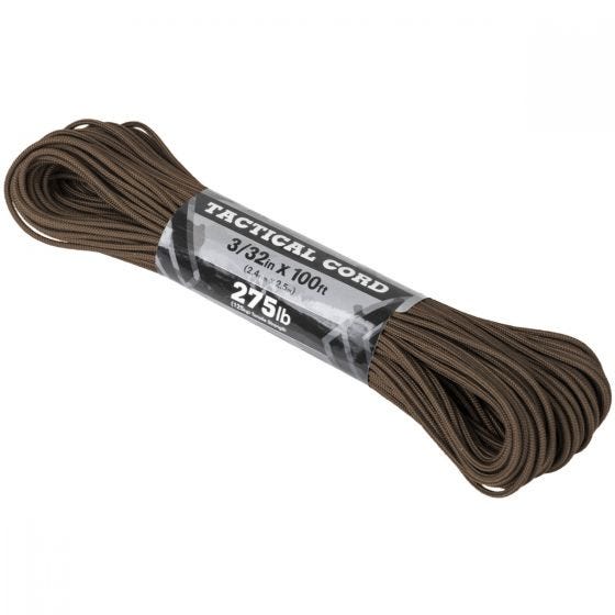Atwood Rope 100ft 275 Tactical Cord Brown