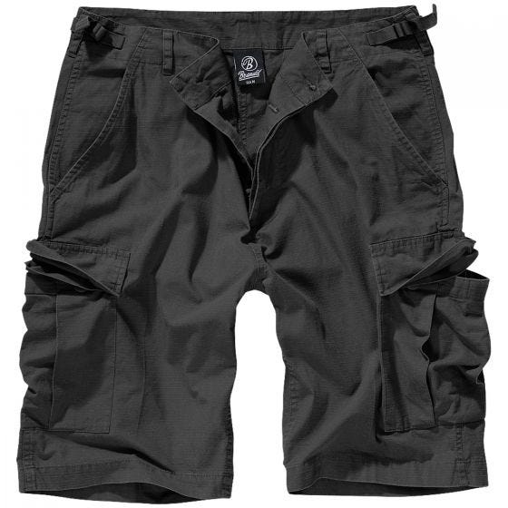 Brandit pantaloni corti BDU in Nero