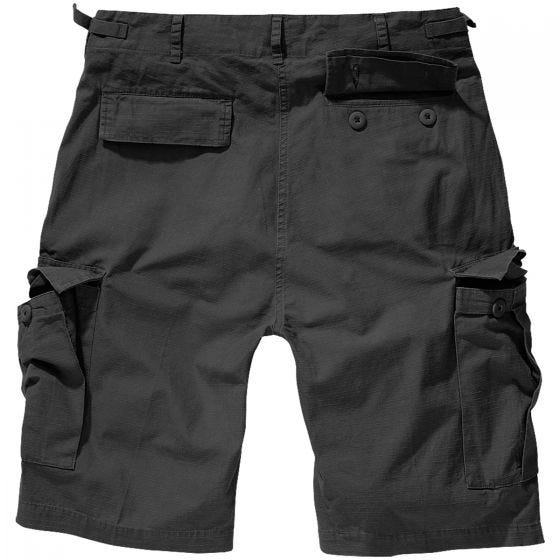 Brandit pantaloni corti BDU in Nero