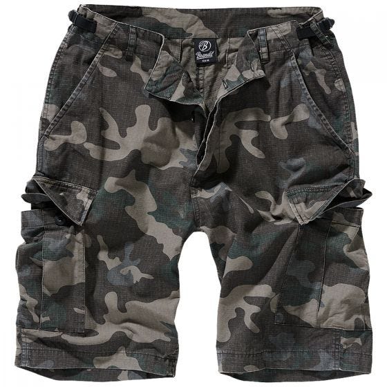 Brandit pantaloni corti BDU in Dark Camo