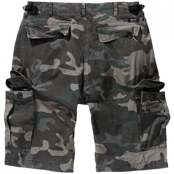 Brandit pantaloni corti BDU in Dark Camo