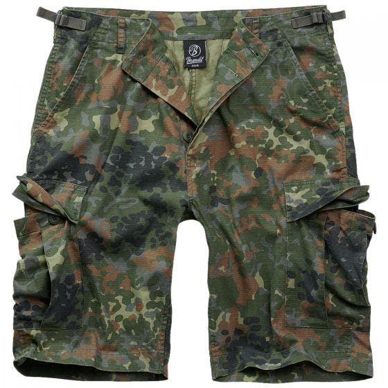 Brandit pantaloni corti BDU in Flecktarn