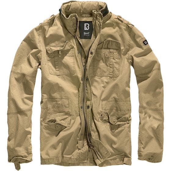 Brandit giacca Britannia in Camel
