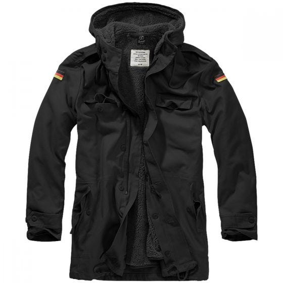 Brandit Parka Flag BW - Nero