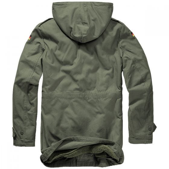 Brandit Parka Flag BW - Oliva