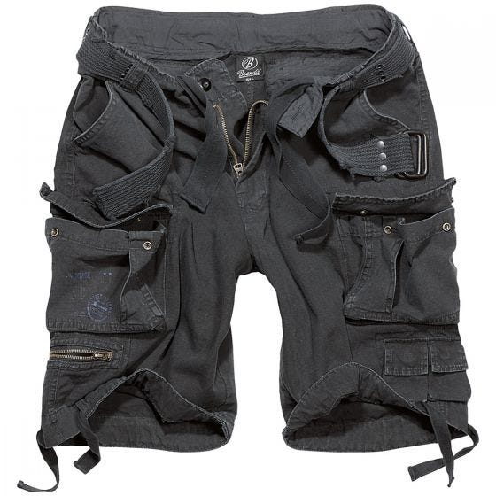 Brandit shorts Savage Vintage in nero