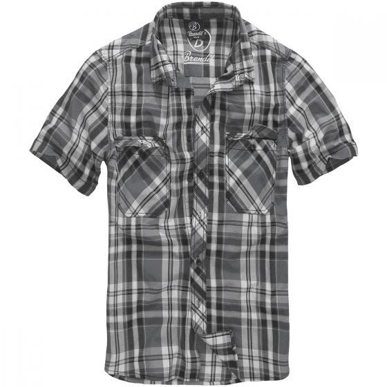 Brandit camicia Roadstar in nero/Anthracite