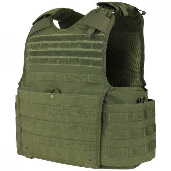 Condor Plate Carrier a rilascio Enforcer in Olive Drab