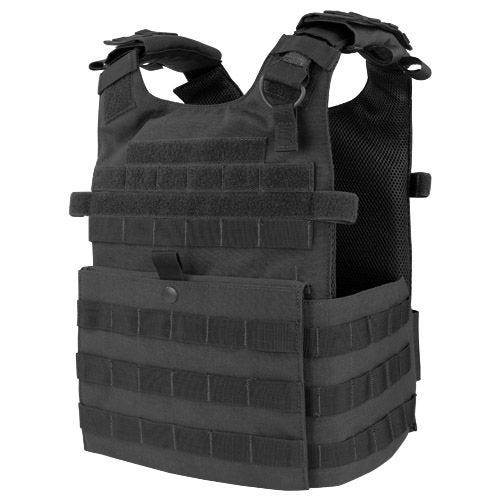 Condor plate carrier Gunner leggero in nero