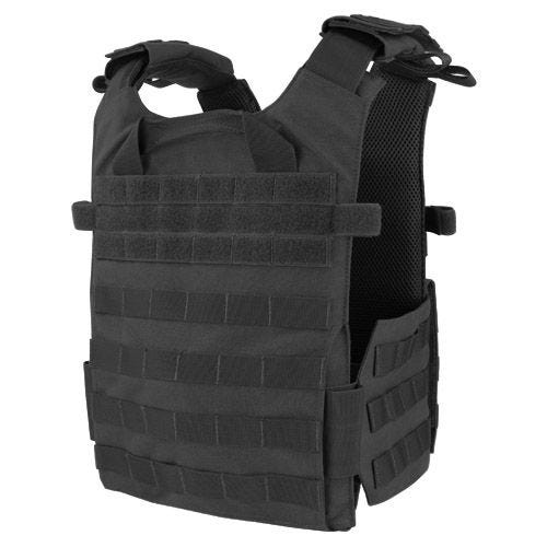 Condor plate carrier Gunner leggero in nero