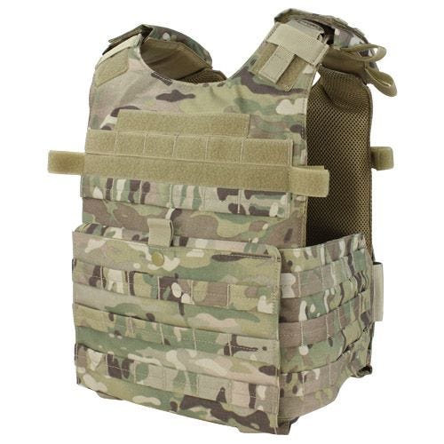 Condor plate carrier Gunner leggero in MultiCam