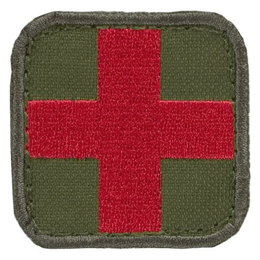 Condor patch medico in Olive Drab/rosso