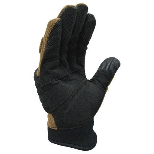 Condor guanti Stryker con nocche imbottite in Coyote/nero