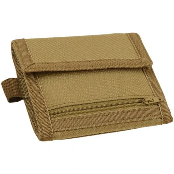 Condor portafoglio VAULT a tre facciate in Coyote Brown