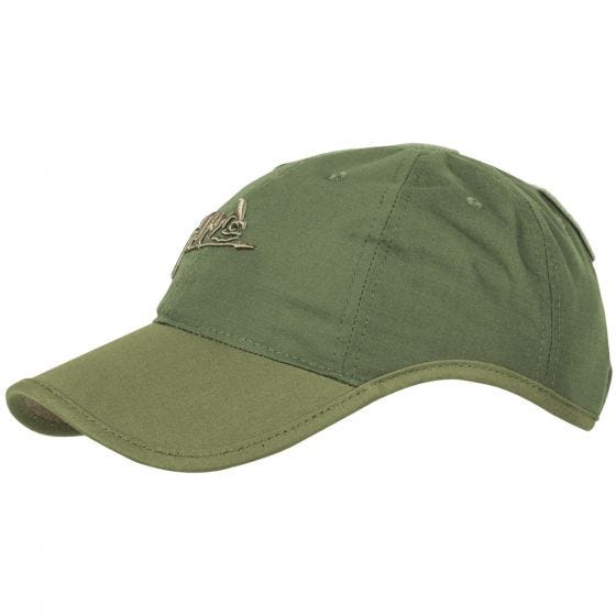 Helikon Logo Cap Polycotton Ripstop Olive Green / Adaptive Green