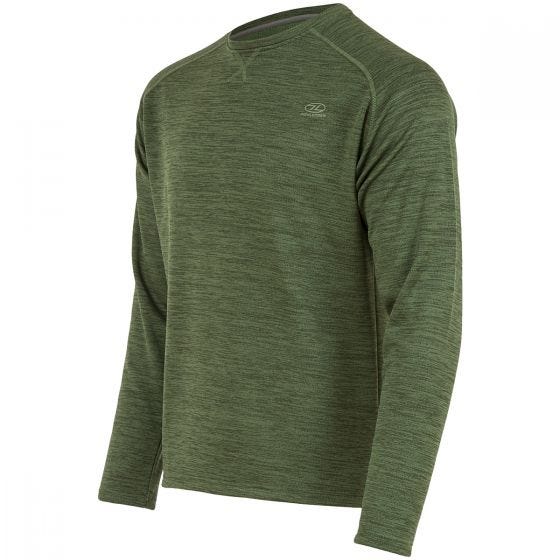 Highlander Crew Neck Sweater Leaf Green