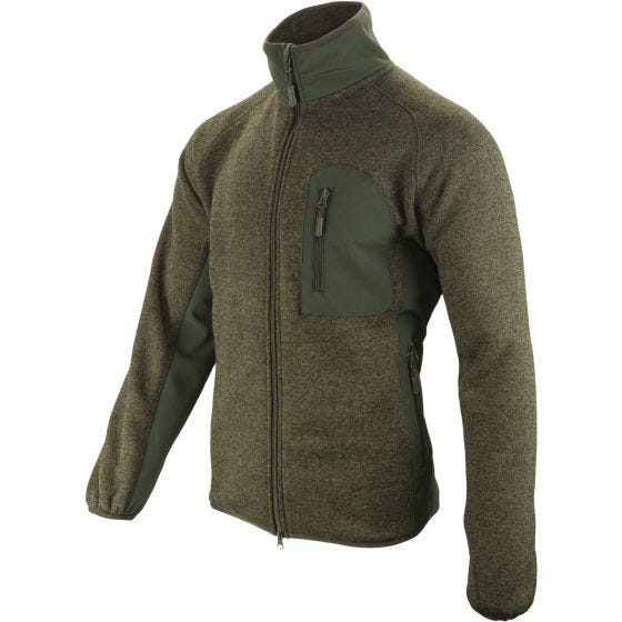 Jack Pyke giacca in maglia Weardale in verde