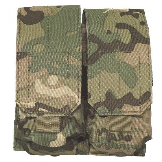 MFH custodia doppia portacaricatore M4/M16 MOLLE in Operation Camo