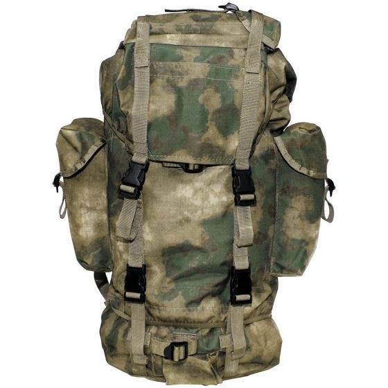 MHF zaino esercito tedesco 65L in HDT Camo FG