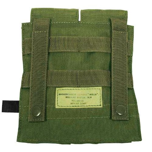 MFH custodia doppia portacaricatore M4/M16 MOLLE in verde oliva