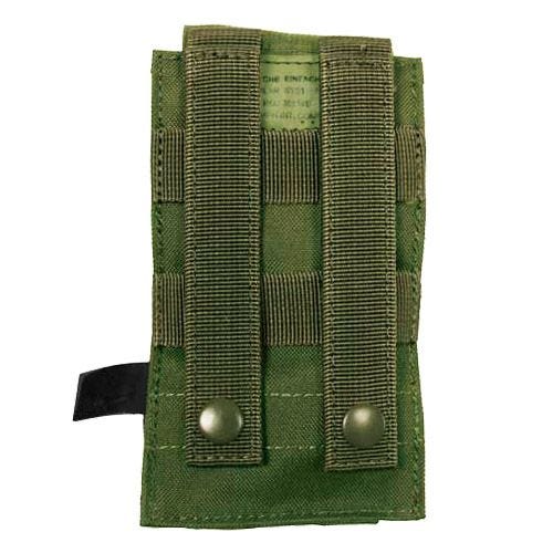 MFH custodia singola portacaricatore M4/M16 con attacco MOLLE in verde oliva