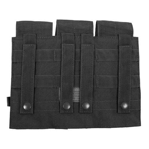 MFH custodia tripla portacaricatore M4/M16 MOLLE in nero