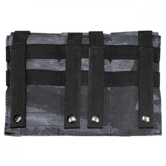 MFH custodia tripla portacaricatore M4/M16 MOLLE in HDT Camo LE