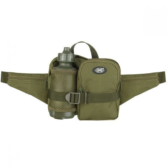 MFH marsupio con borraccia in OD Green