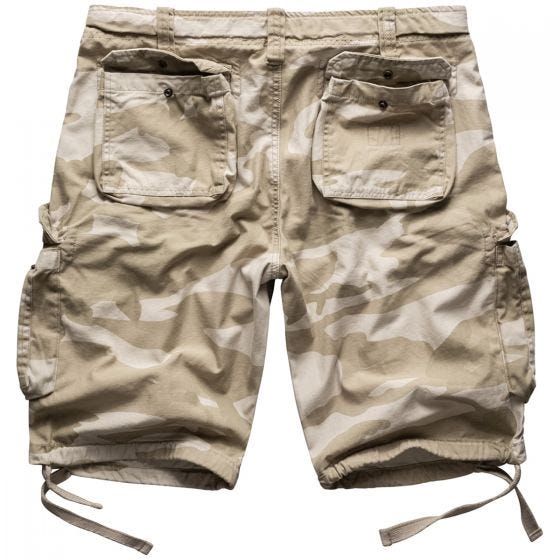 Surplus shorts vintage effetto slavato Airborne in Desert Storm