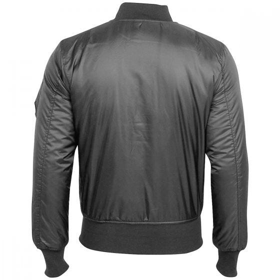 Surplus bomber classico in nero