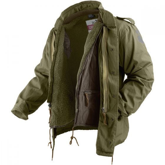 Surplus giacca Regiment M65 in verde oliva