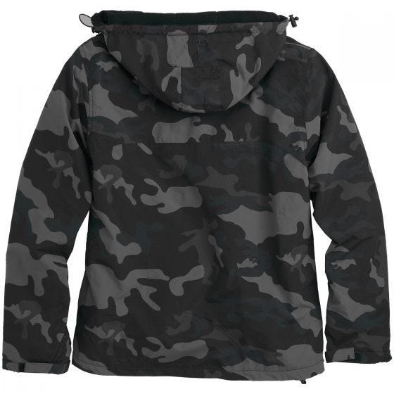 Surplus giacca a vento con zip in Black Camo