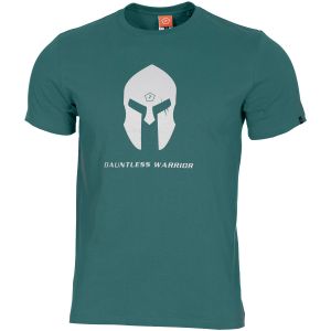 Pentagon T-shirt Ageron Spartan Helmet in Petrol Blue
