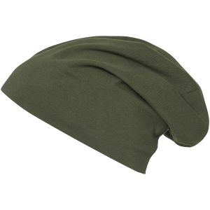 Brandit cappello in jersey monocolore in verde oliva