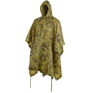 MFH poncho impermeabile in Ripstop Czech Woodland