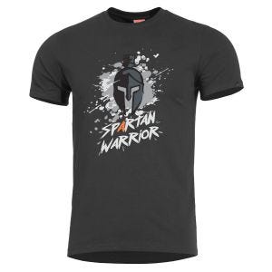 Pentagon T-Shirt Ageron Spartan Warrior in nero